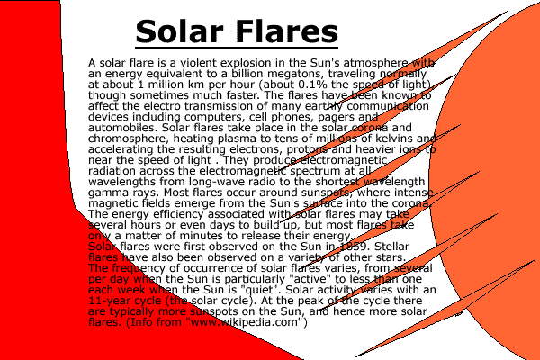 solar flares